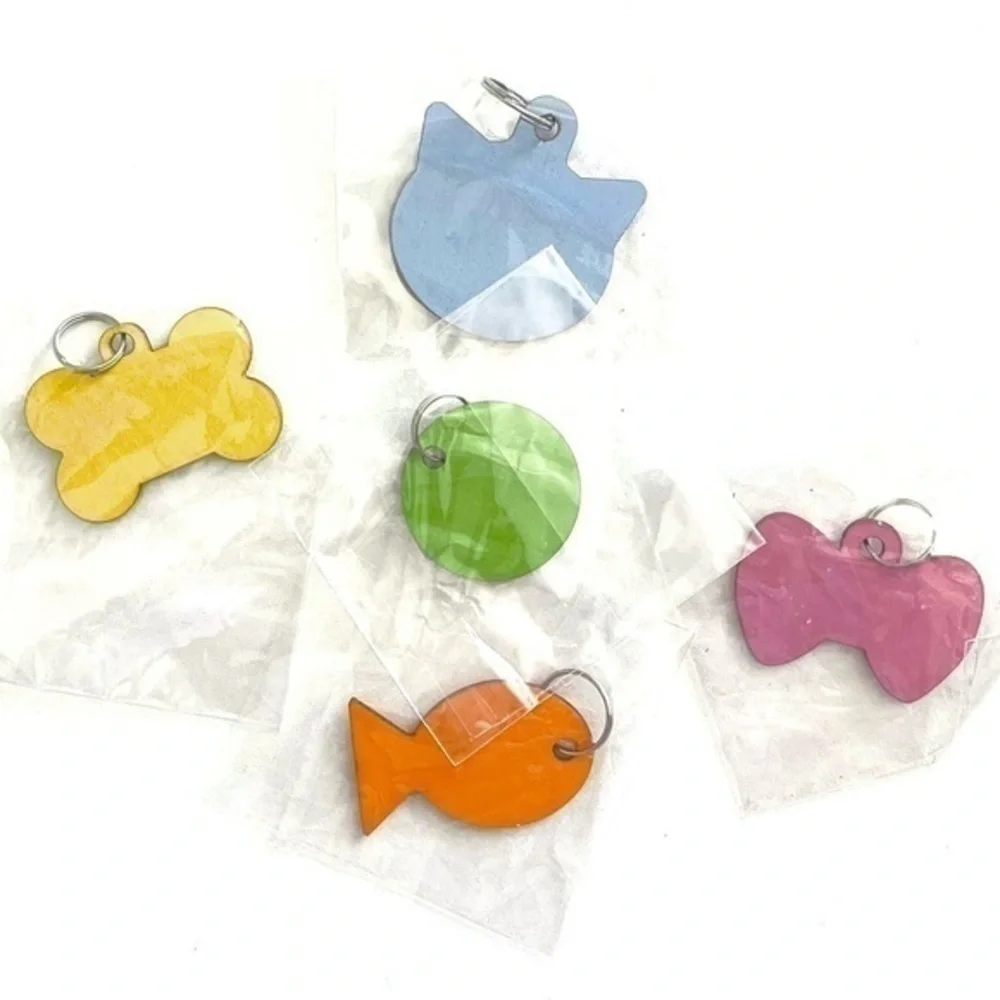 5! Pet ID Tags for Dogs & Cats!